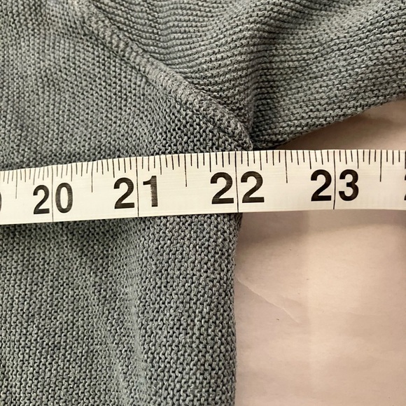 Peruvian Connection Open Cardigan‎ Women’s L 100% Linen 3/4 Sleeves Knit Boho - Picture 6 of 8